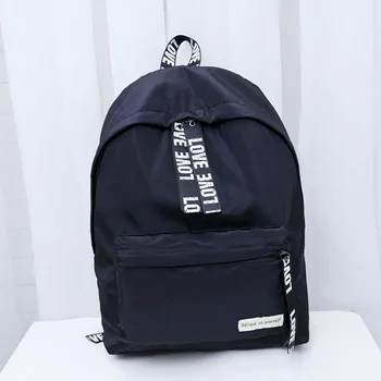 

Girls Boys backpack Letter School Bag Travel Backpack Satchel Women Shoulder Rucksack anti theft backpack mochilas escolares#jk3