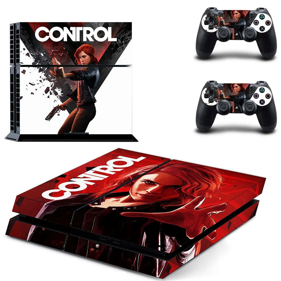 PS4 кожи наклейки управления игры наклейки Набор для Playstation 4 консоли и два управления Лер защитные оболочки - Цвет: GYTM2781