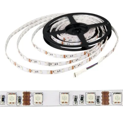 5 м 5050 SMD 300 Светодиодная лента светильник 12 В DC RGB