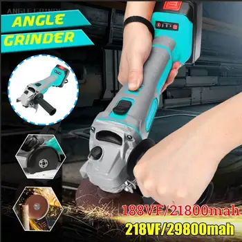 

Doersupp 188VF/218VF Brushless Electric Angle Grinder Cordless Polisher Polishing Machine Cutting Tool Set 1 or 2 Li-ion Battery