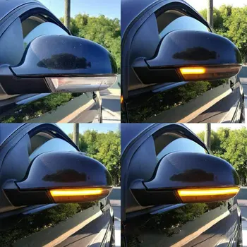 

2pcs Flowing Turn Signal Light LED Side Wing Rearview Mirror Dynamic Indicator Blinker for Passat B6 GOLF 5 Jetta MK5 Passat B
