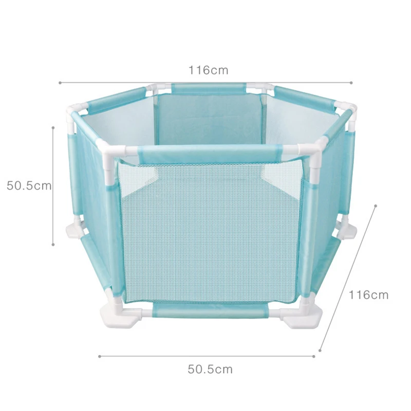 Складной детский манеж для детей, забор, шарики, бассейн, моющийся, мультяшный Детский защитный барьер, пластиковый для детей 0-36 месяцев, детские манежи