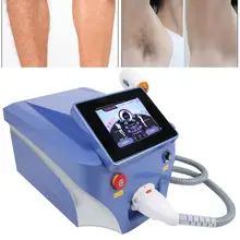 Portable Vertical Type Threestage Wavelength Hair Removal Beauty Salon Machine Skin Rejuvenation Instrument Woman Shaving Device
