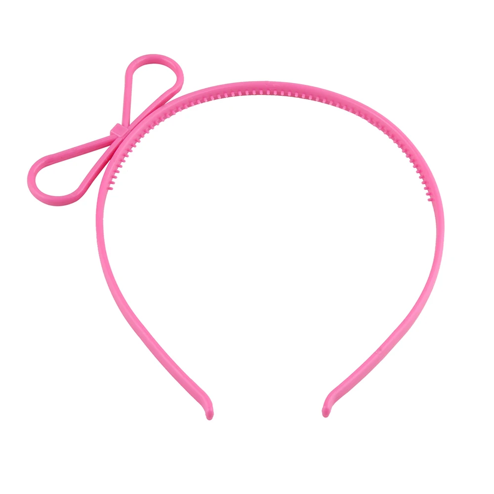 Sweet bow hair bands children cartoon headband girls candy color scrunchie princess headbands party supply hair accessories gift