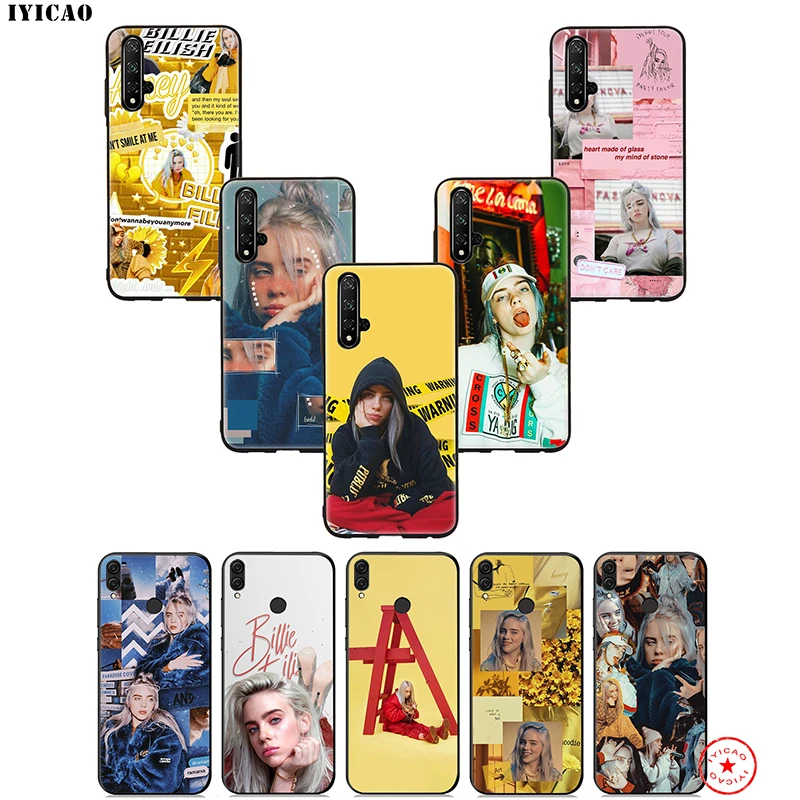 

Bilie Eilish Khalid Lovely Soft Case for Huawei Honor 20 10 9X 9 8C 8X 8 7X 7C 7A 6A Nova 5i 4 3i 2 2i Lite Pro View 20 Note 10