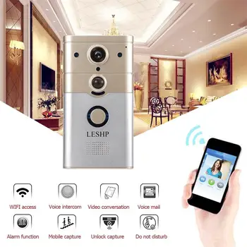 

Wireless Remote Control Electronic Visible HD 720P Video Picture 1/4 COMS 1 Mega-Pixels 12V/1A Wi-Fi Smart Doorbell