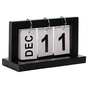 

Vintage Style Perpetual Calendar Diy Calendar Crafts Office School Decoration Black