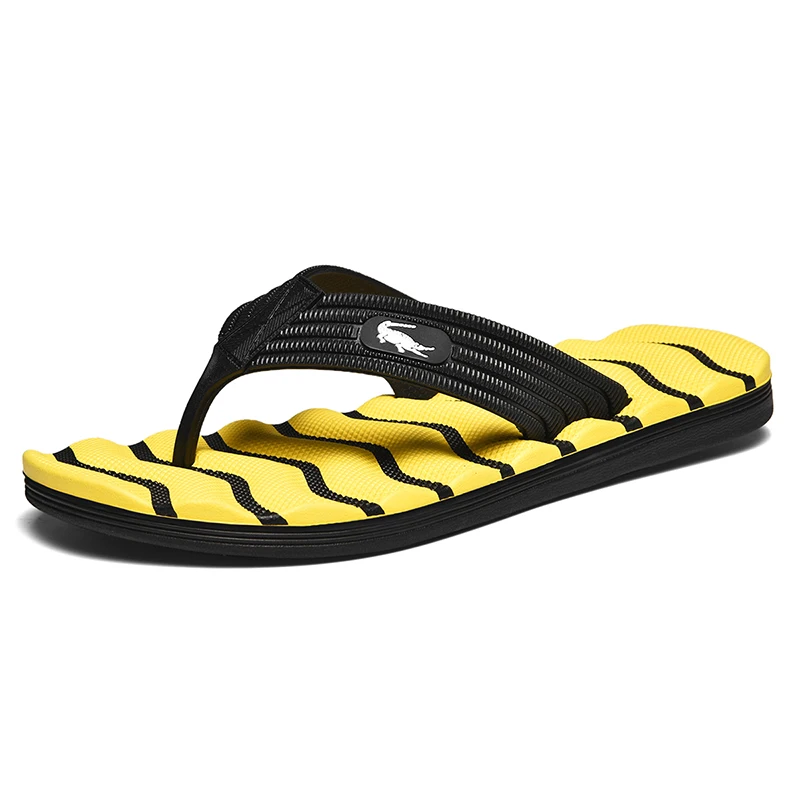 CARTELO sandals men indoor and outdoor flip-flops non-slip flip-flops casual beach shoes sandals men