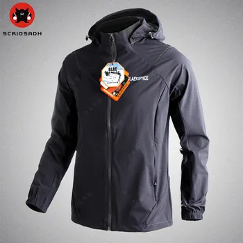 

High Elasticity Outdoor Windproof Ultraviolet Protection Climbing Men's Quick-dry Breathable Soft Shell Trekking Fishing Jacket