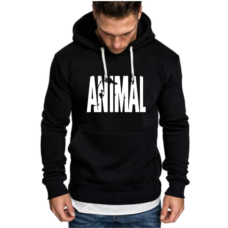 animal hoodie mens
