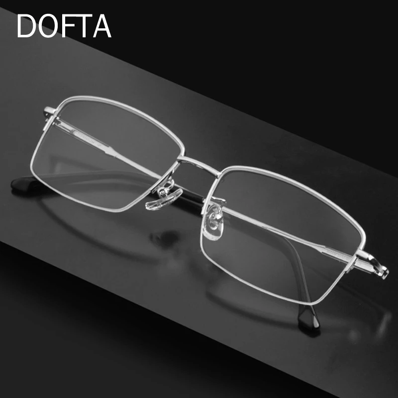 

DOFTA β Titanium Myopia Glasses Frame Men Square Eyewear Male Classic Optical Prescription Eyeglasses Frames 5276