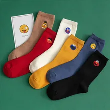 Для женщин брендовая одежда с рисунком героев из мультфильмов, с рисунком хлопковые носки Harajuku женские милые носки унисекс носки для скейтеров Hipster модные носки с изображением животных