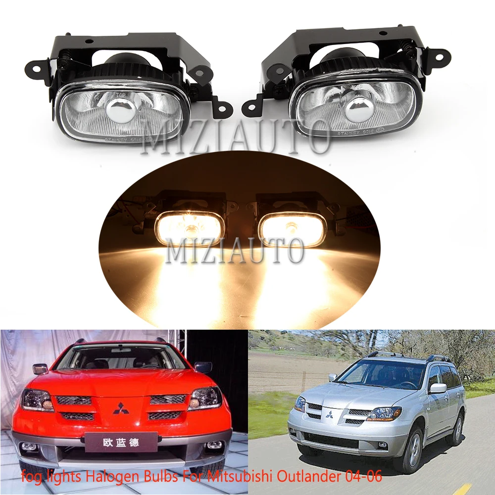 1 шт. противотуманные фары для Mitsubishi Outlander 2004 2005 2006 | Автомобили и мотоциклы