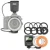 Meike FC-100 FC100 Manual LED Macro Ring Flash Light with 7 Adapter Ring for Canon Nikon Olympus Pentax Digital DSLR Camer