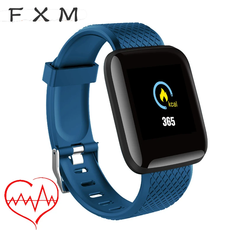 FXM цифровые часы 1 3 дюймовый TFT цветной экран Bluetooth мужские водонепроницаемые