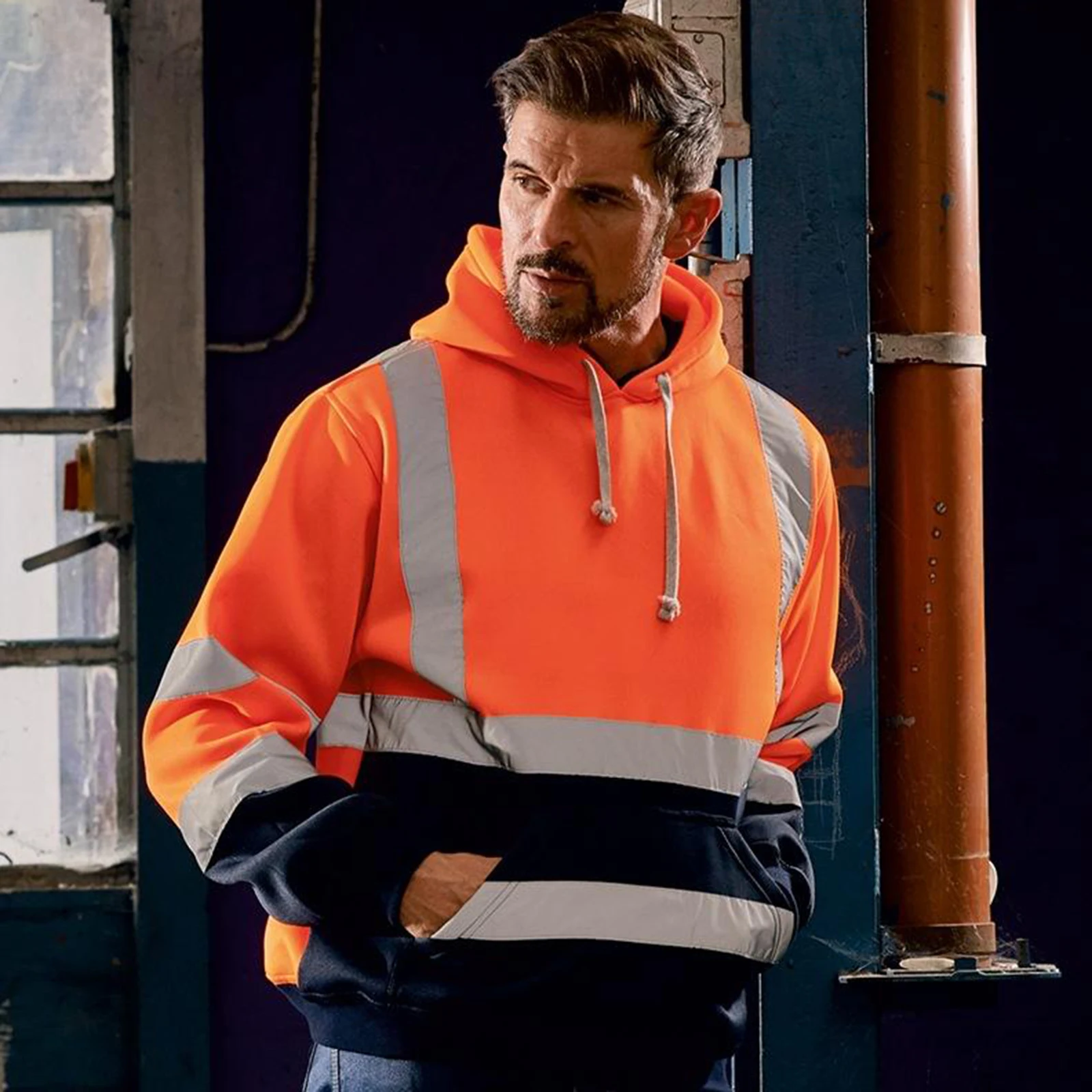 hi vis hoodie