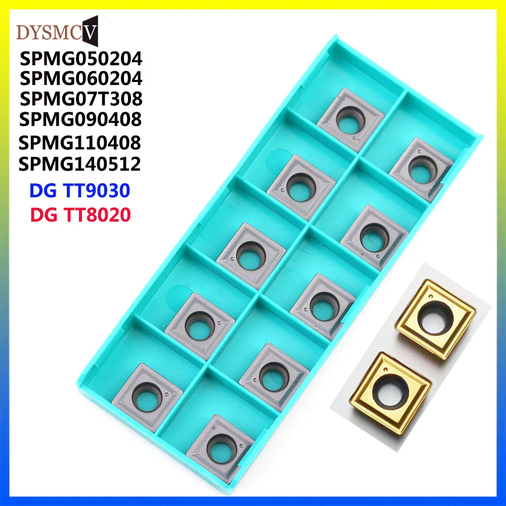 

SPMG050204 SPMG060204 SPMG07T308 SPMG090408 SPMG110408 SPMG140512 DG TT9030 TT8020 Indexable carbide inserts for U-bored metal