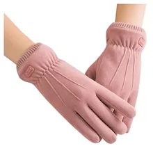 SAGACE ветронепроницаемые перчатки женские модные зимние для активного отдыха, спортивная теплая перчатки варежки однотонные розовые теплые зимние варежки