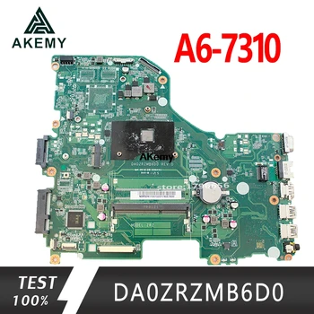 

"NBMWK11002 DA0ZRZMB6D0 MAIN BOARD For Acer aspire E5-522G laptop motherboard A6-7310 CPU DDR3L