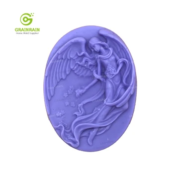 

Grainrain Silicone Soap Candle Mold Soap Making Mould DIY Handmade Soap Molds Fairy