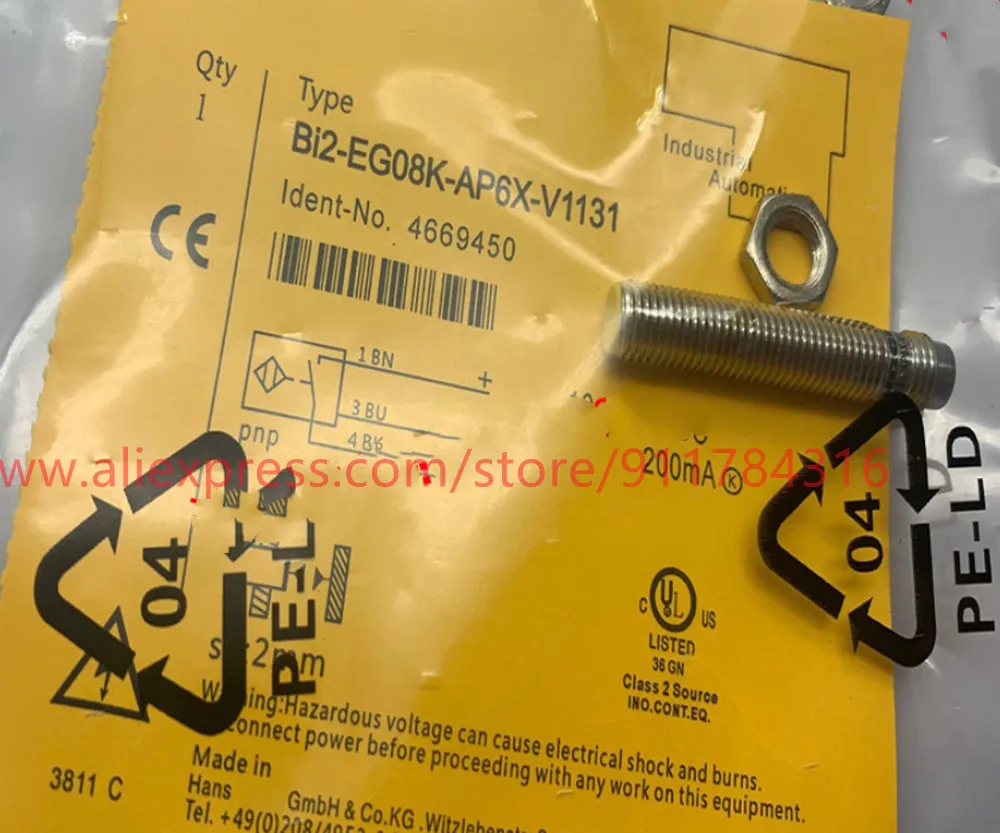 

3pcs New High quality Truck Proximity switch BI2-EG08K-AP6X-V1131 BI2-EG08K-AN6X-V1131