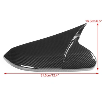 

1 Pair of ABS Carbon Fiber Style Rearview Side Mirror Cover, Mirror Cover Sticker for Honda for Civic 10Th 2016 2017 2018