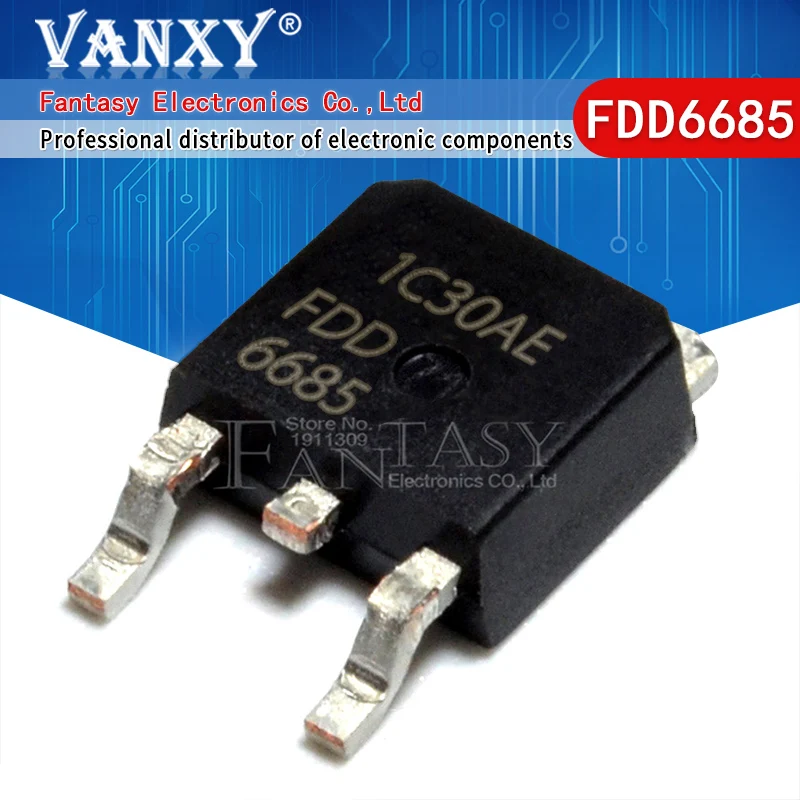 Mosfet Transistor 10PCS FDD8447L TO-252 FDD8447 MOS FET Transistor