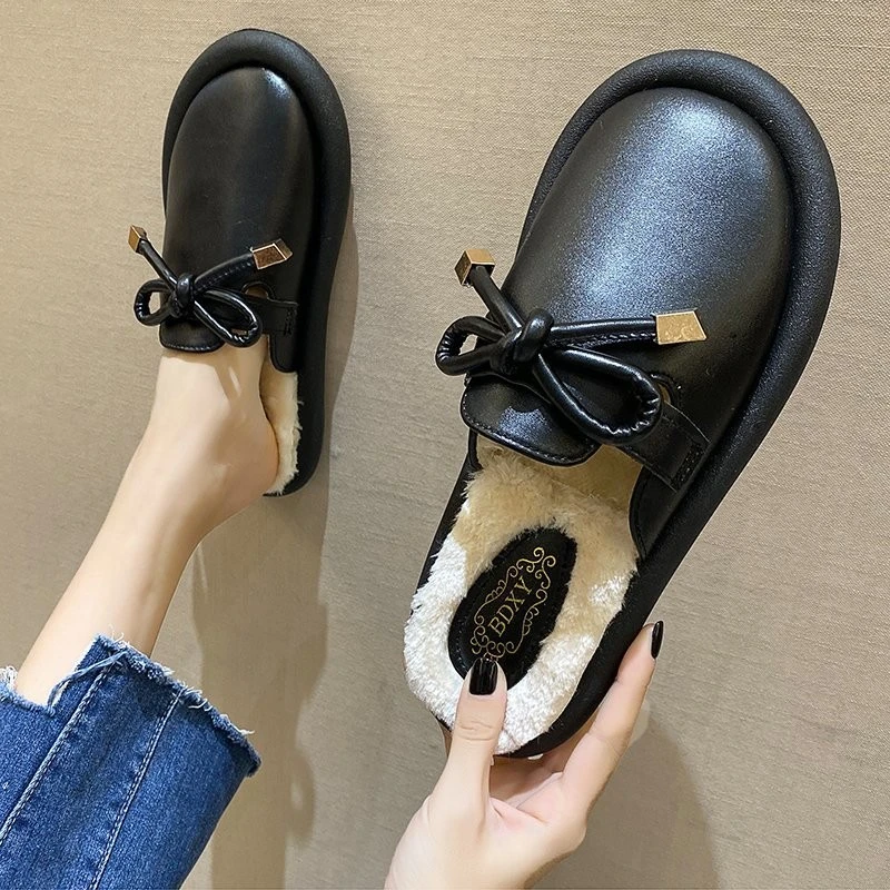 Winter mules shoes womens Clearance