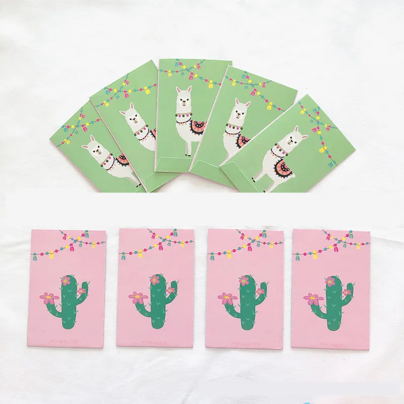  Alpaca Party Theme Paper Bag Birthday Party Candy Bag Cutlery Spoon Bag Llama Birthday Party Decorations Favor HW89 (6)