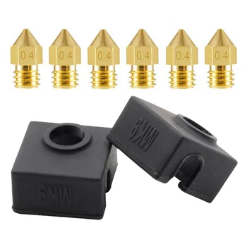 

2pcs Nozzle kit 2pc Charger Heating For Creality Ender 3/5 cr10/10s/s4/s5