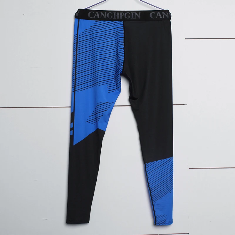 Men Compression Running Pants Quick Dry Sportswear Tights Joggings Workout Gym Leggings Fitness Training Bottoms