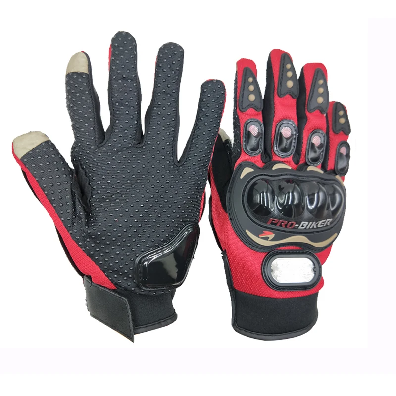 Motorcycle Gloves Touch Screen Breathable Wearable Protective Guantes-5