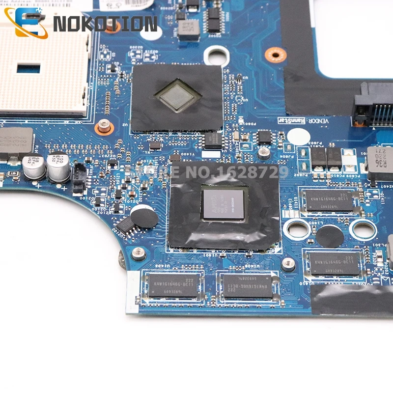 NOKOTION для lenovo thinkpad edge E535 Материнская плата ноутбука HD 7600M GPU 04W4332 QALEB LA-8124P разъем FS1 DDR3