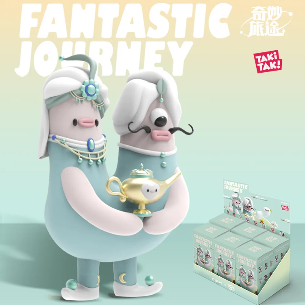 Takitaki Pippi Fantastica Serie Di Viaggi Scatola Cieca Borsa Per Indole Giocattoli Bambola Simpatico Anime Figura Ornamenti Da Tavolo Collezione Rega