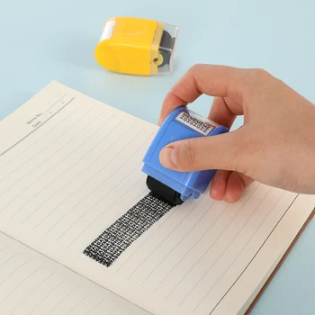 

2Pcs/Set Guard Your ID Advanced Roller Identity Theft Prevention Security Stamp Masking Tape