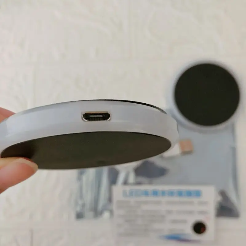СВЕТОДИОДНЫЙ Автомобильный Автомобиль Подставка освещение 7 цветов Изменение usb зарядка коврик люминесцентный подстаканник украшение интерьера автомобиля аксессуары