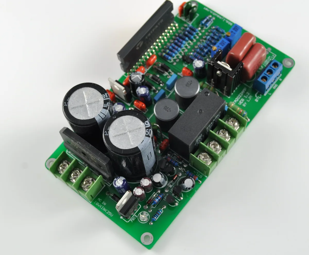 Amplificador de Potência Canais Duplos Kits Diy - Classe Terminada T-t Arquitetura Audiophile Som Qualidade Placa Ta2022 50-150w - Image 3
