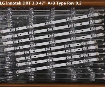 

8pcs x LED Backlight Lamp Strip for LG 47" TV innotek DRT 3.0 47" 47LB6300 47GB6500 47LB652V 47lb650v LC470DUH 47LB5610