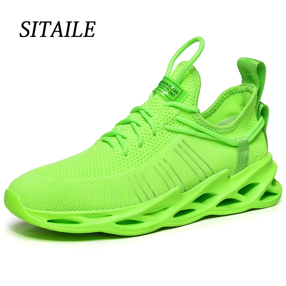 

SITAILE Breathable Comfortable Men's Casual Shoes Outdoor Hard Wearing Sports Shoes Men Height Sneakers Increasing Anti-Odor