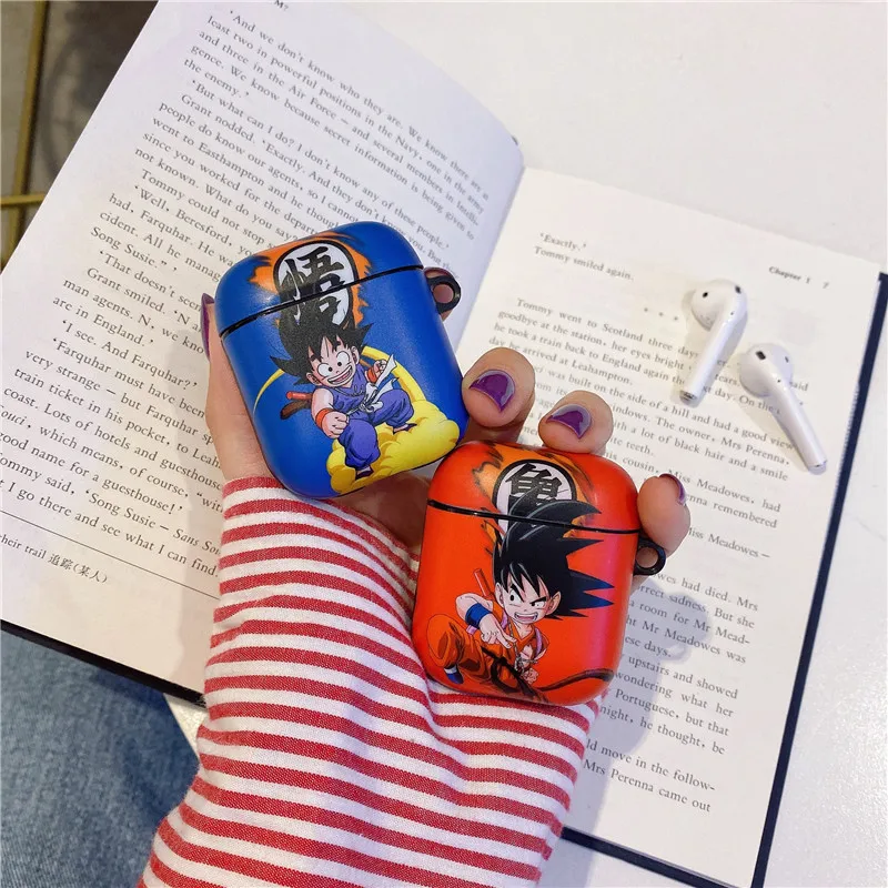 Модный мягкий чехол Dragon Ball Son Goku для Apple, чехол Airpods airpdos 1/2, чехол, беспроводной Bluetooth, наушники, гарнитура, чехол