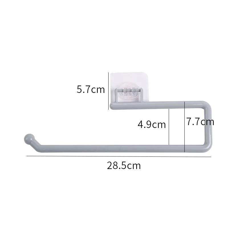 Kitchen Tissue Toilet Roll Paper Holder Towel Rack Cabinet Door Hook Organizer paper towel holder toilet paper holder