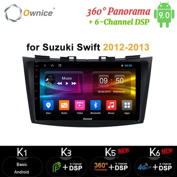 

Ownice carplay Android9.0 Car dvd player GPS Navi 360 Panorama Optical 4G LTE Radio Headunit Stereo for SUZUKI SWIFT 2012 2013