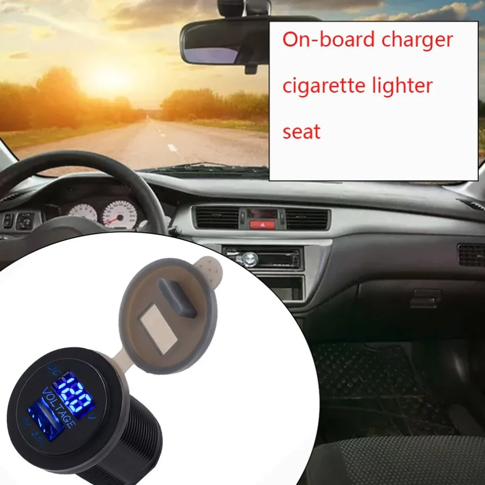 CS-525A3Automobile мотоцикл модифицированный мотоцикл автомобильное Usb зарядное устройство водонепроницаемый мобильный телефон автомобильное зарядное устройство прикуриватель