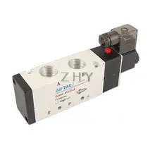 Одиночная головка 2 положения 4V410-15 Соленоидный клапан переменного тока 110 В