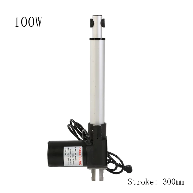 2000N-6000N electric push rod, DC24V, stroke 300mm, linear lifter, telescopic rod