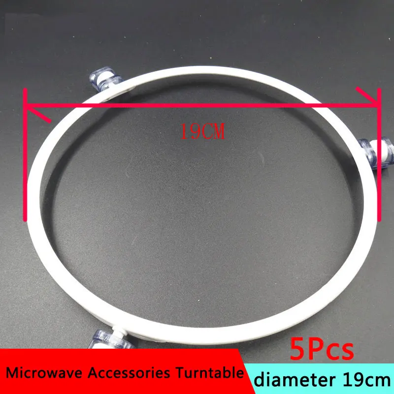 DEI Microwave Turntable Base Oven Glass Bracket Base Tray Rotating Ring Support Roller 