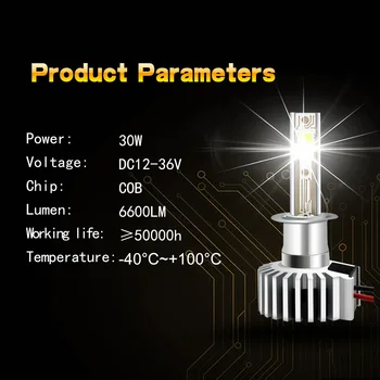 

Aviation Aluminum Conversion headlights Lamp Replacement 8000LM Bulb Kit