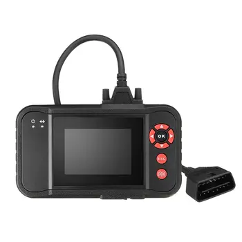 

9-15V Automotive OBDII Cars LCD Scanner Code Reader Full System Diagnostic Tools Car Repair Tool Multi-languages 16 - PIN DLC