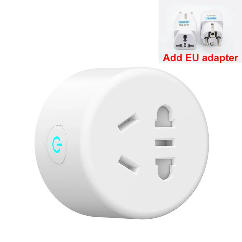 Xiaomi YOUPIN Gosund CP1 Mijia умная розетка домашняя умная WiFi розетка пульт дистанционного управления Таймер Пульт дистанционного управления розетка с Mijia APP - Цвет: Add EU adapter