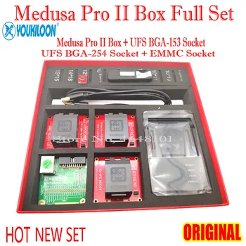 

2020 NEW Original MEDUSA PRO II BOX +Medusa Pro KEY dongle + UFS BGA-153 Socket+UFS BGA 254 Socket +eMMc Socket Adapter